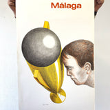 1982 MÁLAGA COPA DEL MUNDO DE FUTBOL ESPANA ORIGINAL PRINT