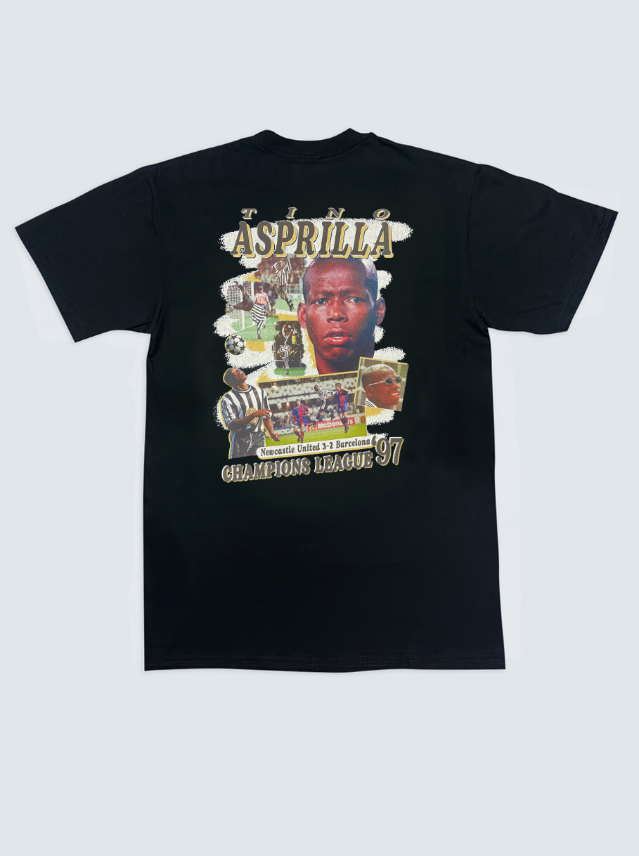 NEWCASTLE UNITED ASPRILLA BOOTLEG TEE