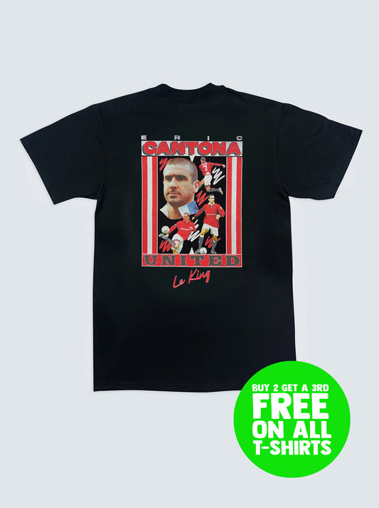 CANTONA 'LE KING' BOOTLEG TEE