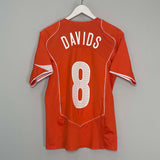 2004/06 NETHERLANDS DAVIDS #8 HOME SHIRT (S) NIKE