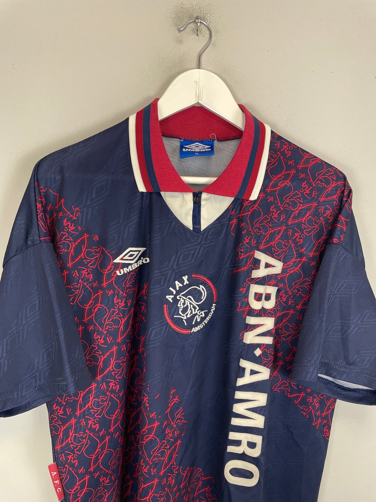 1994/95 AJAX AWAY SHIRT (XL) UMBRO