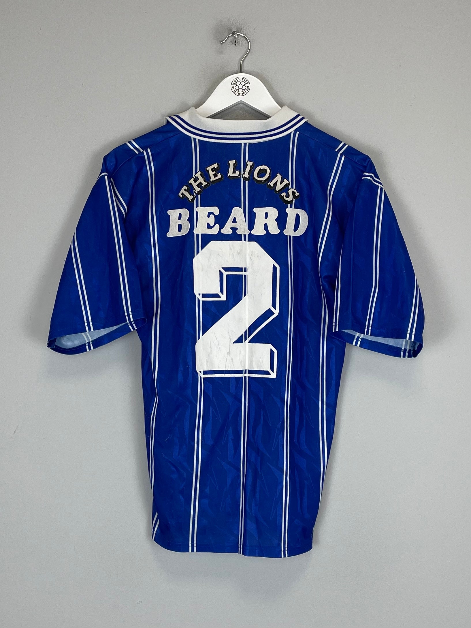 1993/94 MILLWALL BEARD #2 HOME SHIRT (S) BUKTA