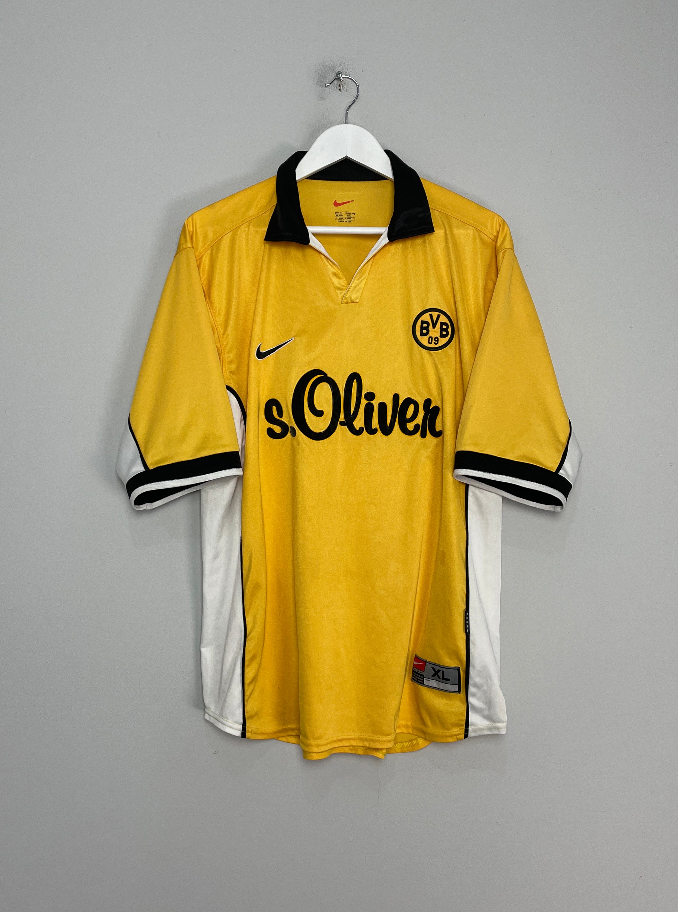 1998/00 DORTMUND HOME SHIRT (XL) NIKE