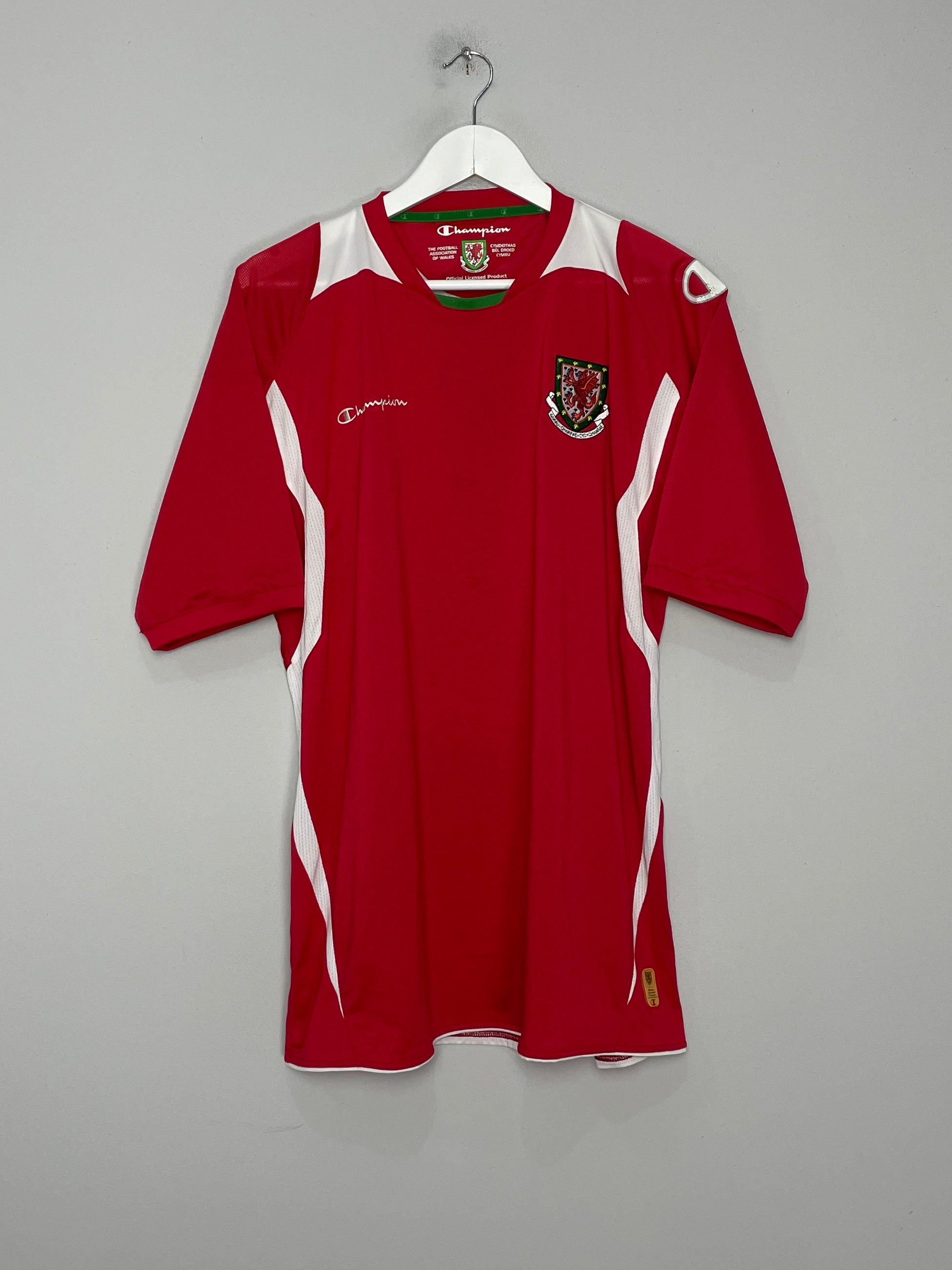 2008/10 WALES HOME SHIRT (XXL) CHAMPION