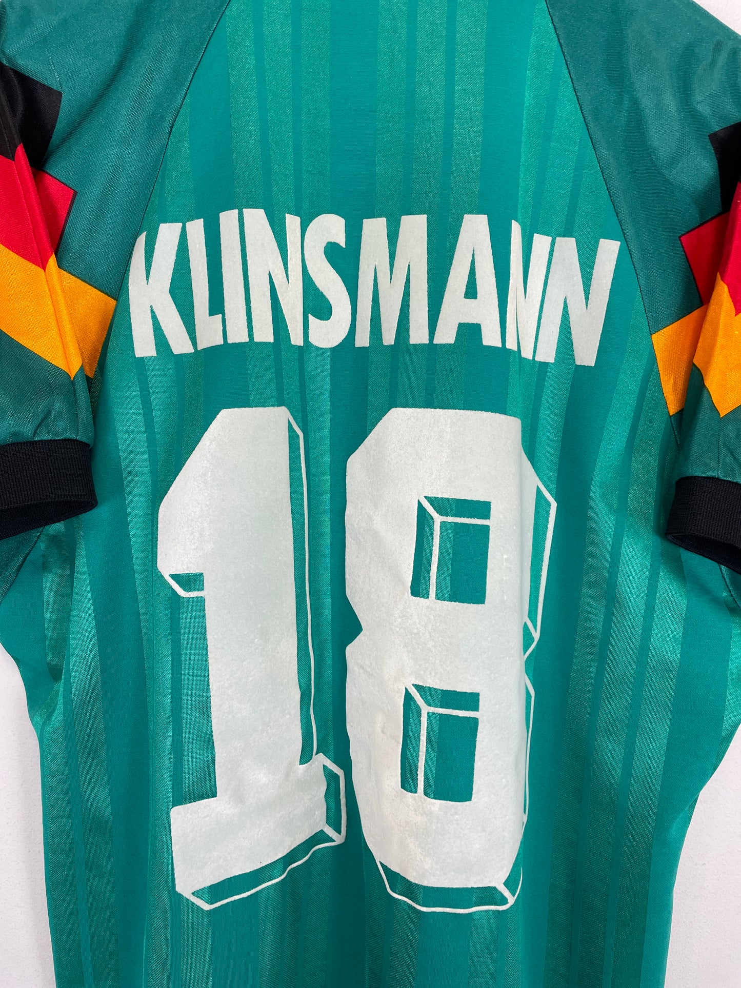 1992/94 GERMANY KLINSMANN #18 AWAY SHIRT (M) ADIDAS