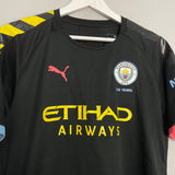 2019/20 MANCHESTER CITY BERNARDO #20 *125 YEAR* AWAY SHIRT (XL) PUMA