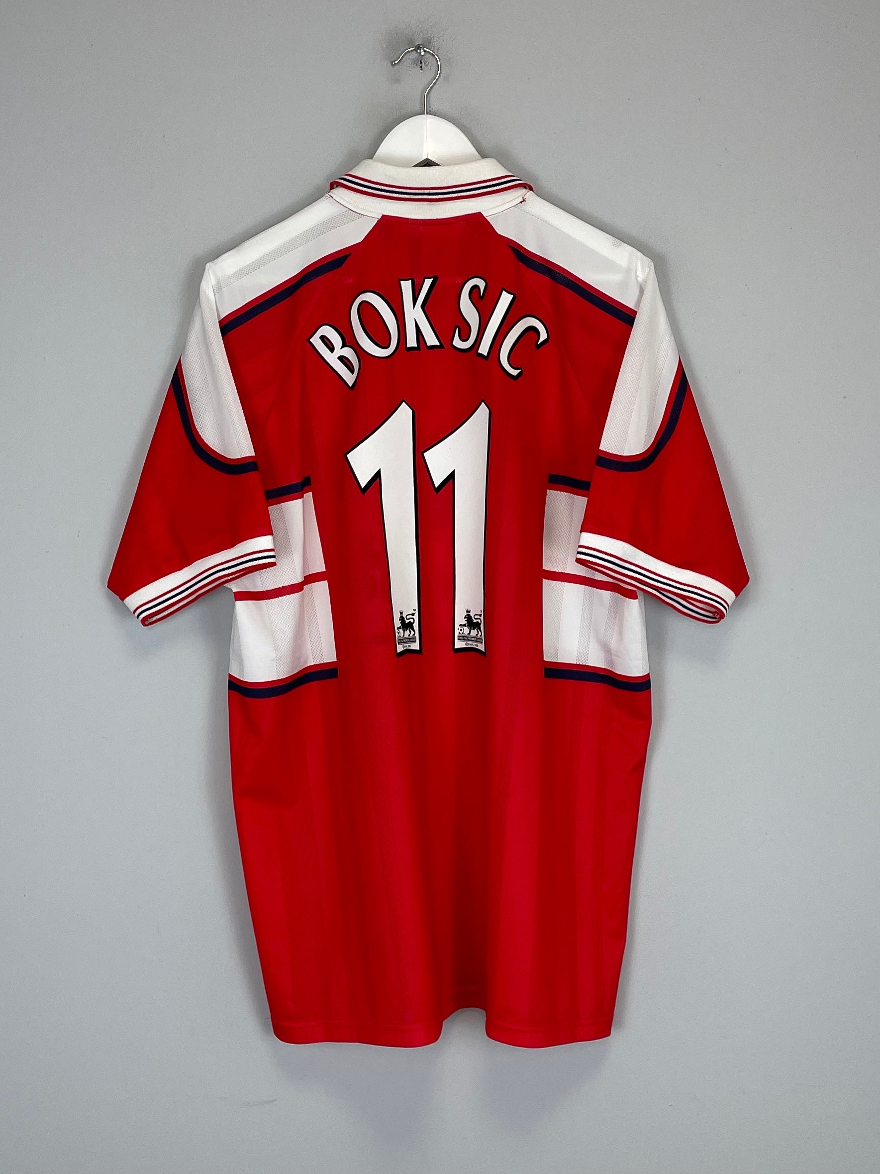 2000/01 MIDDLESBROUGH BOKSIC #10 HOME SHIRT (XL) ERREA