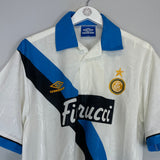 1993/94 INTER MILAN AWAY SHIRT (L) UMBRO