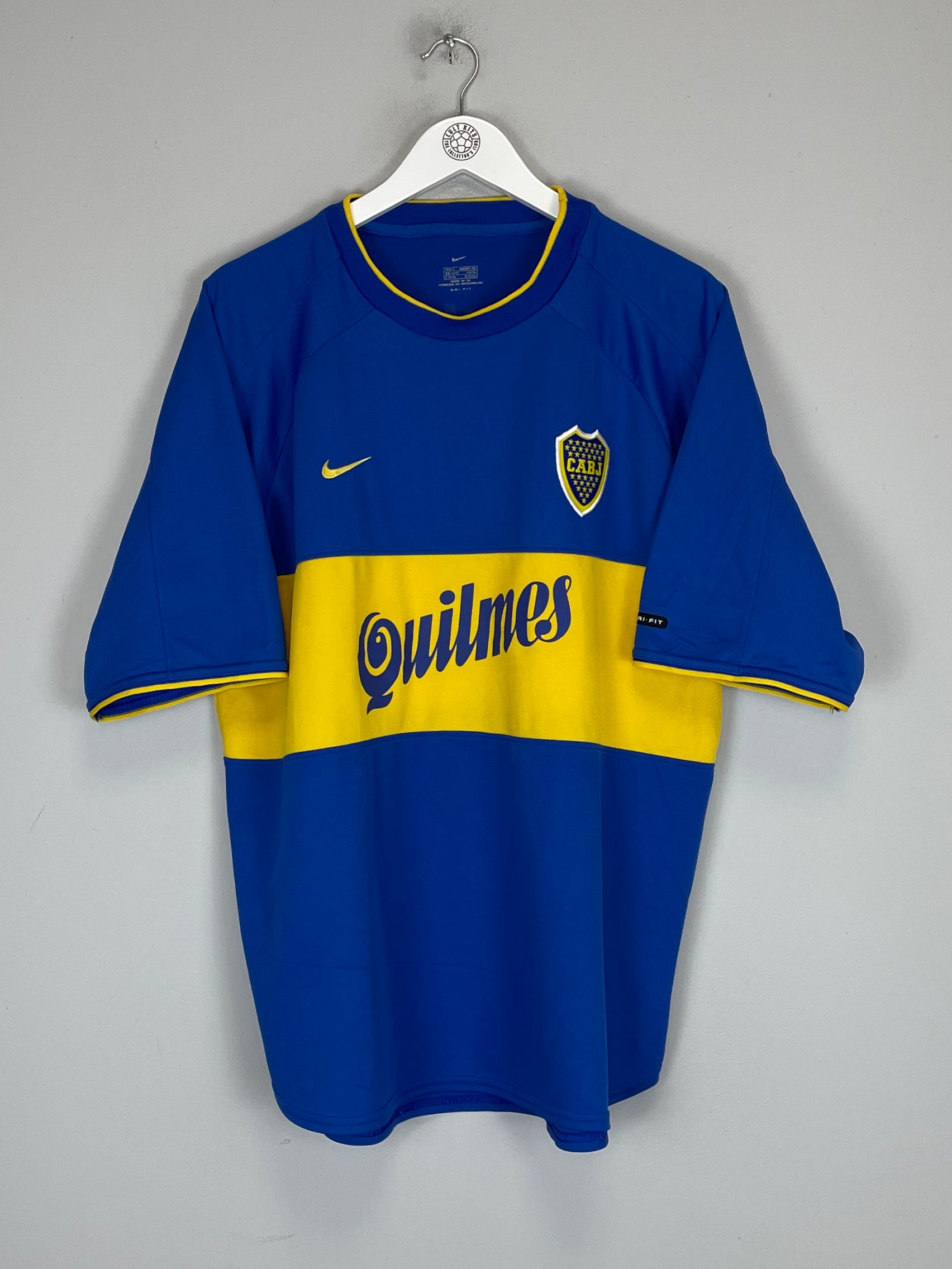 2000/01 BOCA JUNIORS HOME SHIRT (L) NIKE