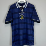 1998/00 SCOTLAND HOME SHIRT (XL) UMBRO