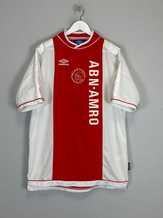 1999/00 AJAX HOME SHIRT (XL) UMBRO