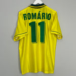 1994/97 BRAZIL ROMARIO #11 HOME SHIRT (L) UMBRO