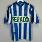 1996/98 DEPORTIVO LA CORUNA HOME SHIRT (S) ADIDAS