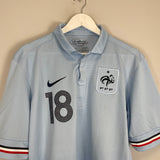 2013/14 FRANCE CANTONA #18 AWAY SHIRT (L) NIKE