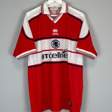 2000/01 MIDDLESBROUGH BOKSIC #11 HOME SHIRT (XL) ERREA