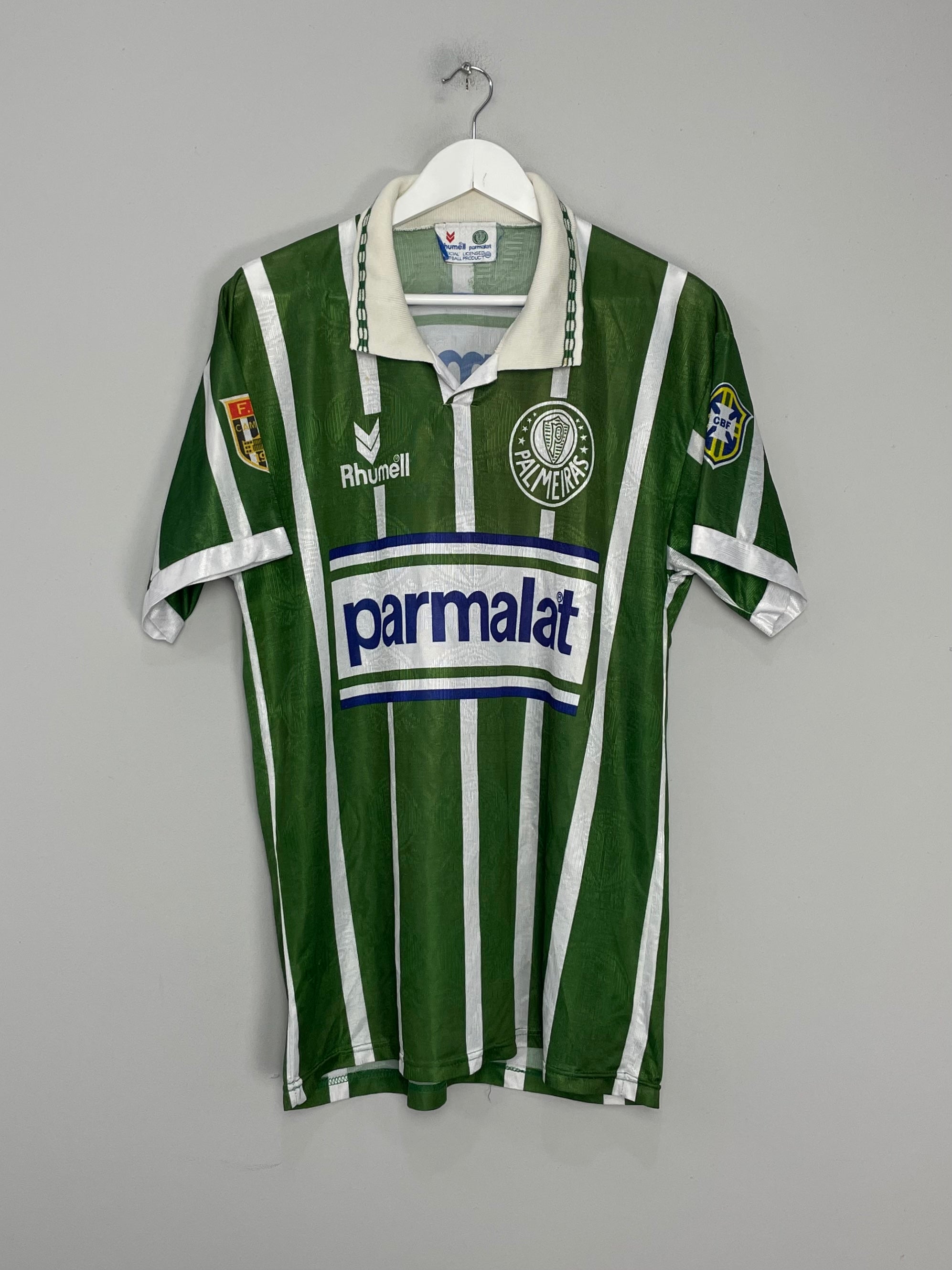 1993/94 PALMEIRAS #7 HOME SHIRT (XL) RHUMMEL