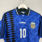 1994 ARGENTINA MARADONA #10 AWAY SHIRT (M) ADIDAS