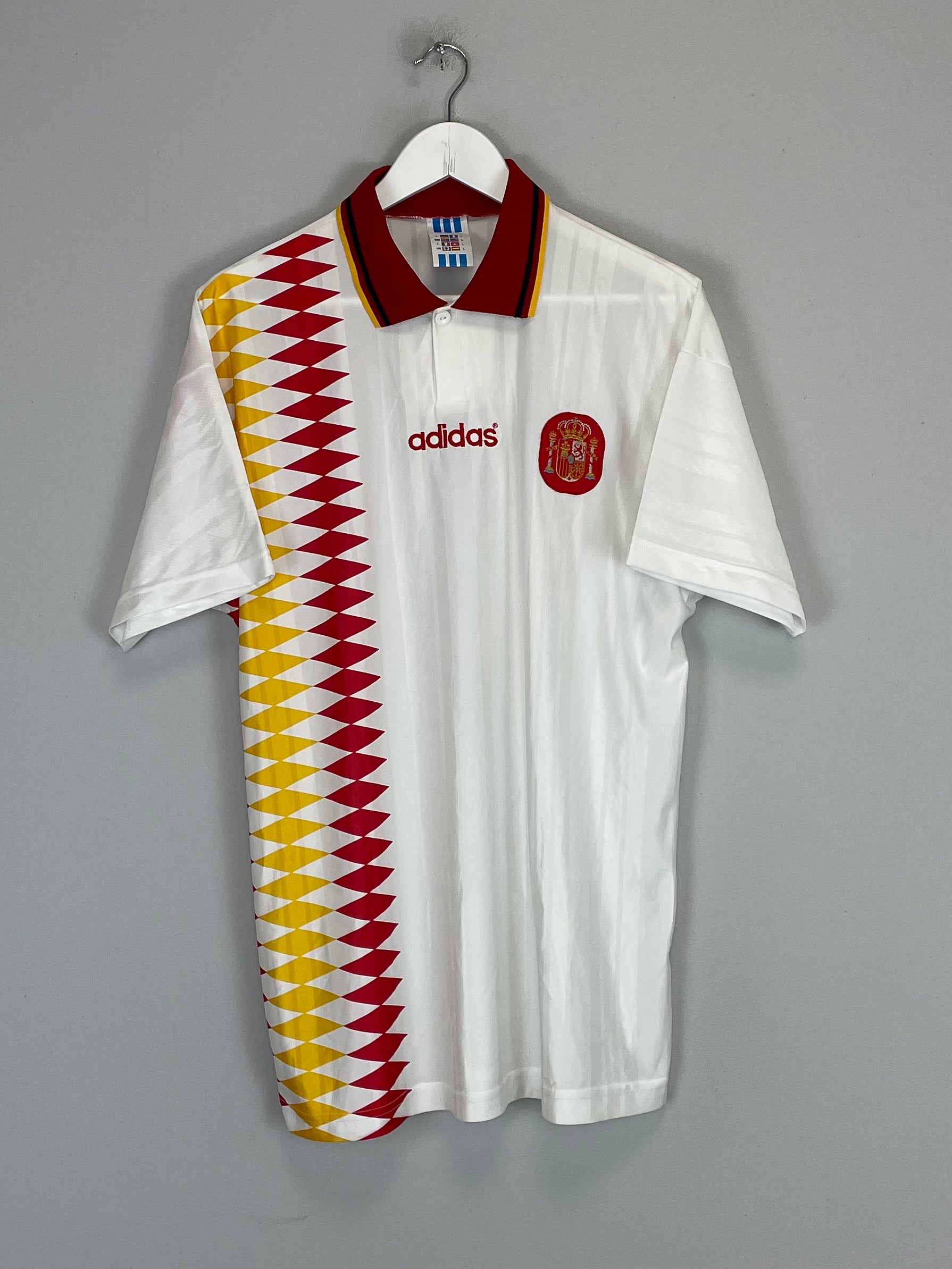 1994/96 SPAIN AWAY SHIRT (L) ADIDAS