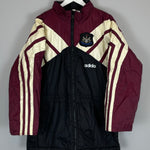 1995/96 NEWCASTLE UNITED BENCH COAT (M) ADIDAS