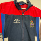 1994/96 DEPORTIVO LA CORUNA TRACK JACKET (M) UMBRO