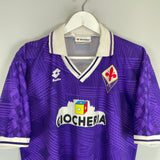 1991/92 FIORENTINA HOME SHIRT (L) LOTTO