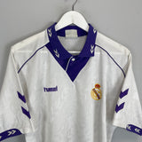 1993/94 REAL MADRID HOME SHIRT (L) HUMMEL