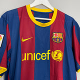 2010/11 BARCELONA MESSI #10 HOME SHIRT (XL) NIKE