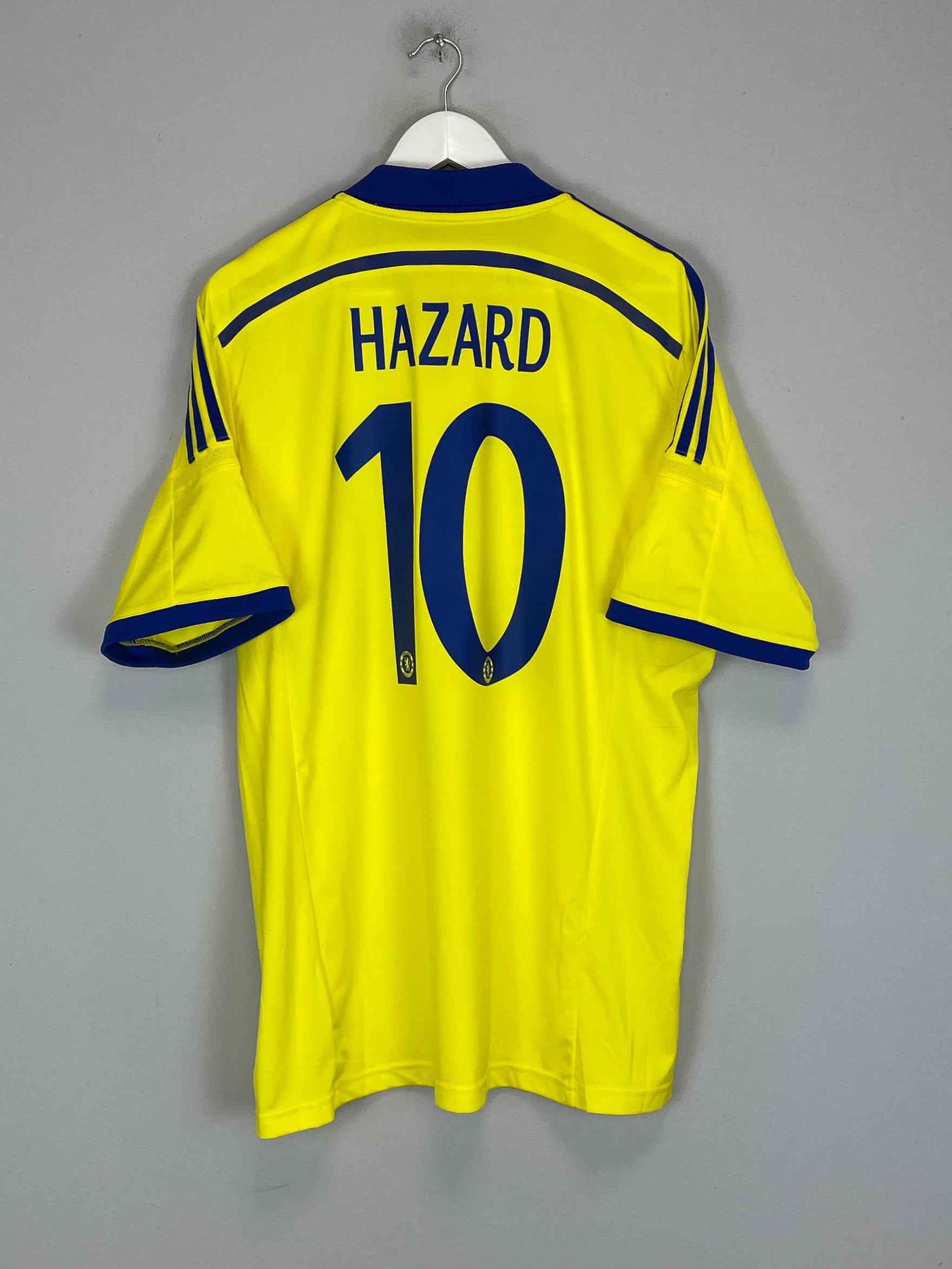 2014/15 CHELSEA HAZARD #10 AWAY SHIRT (XL) ADIDAS