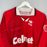 1996/97 MIDDLESBROUGH JUNINHO #10 HOME SHIRT (L) ERREA