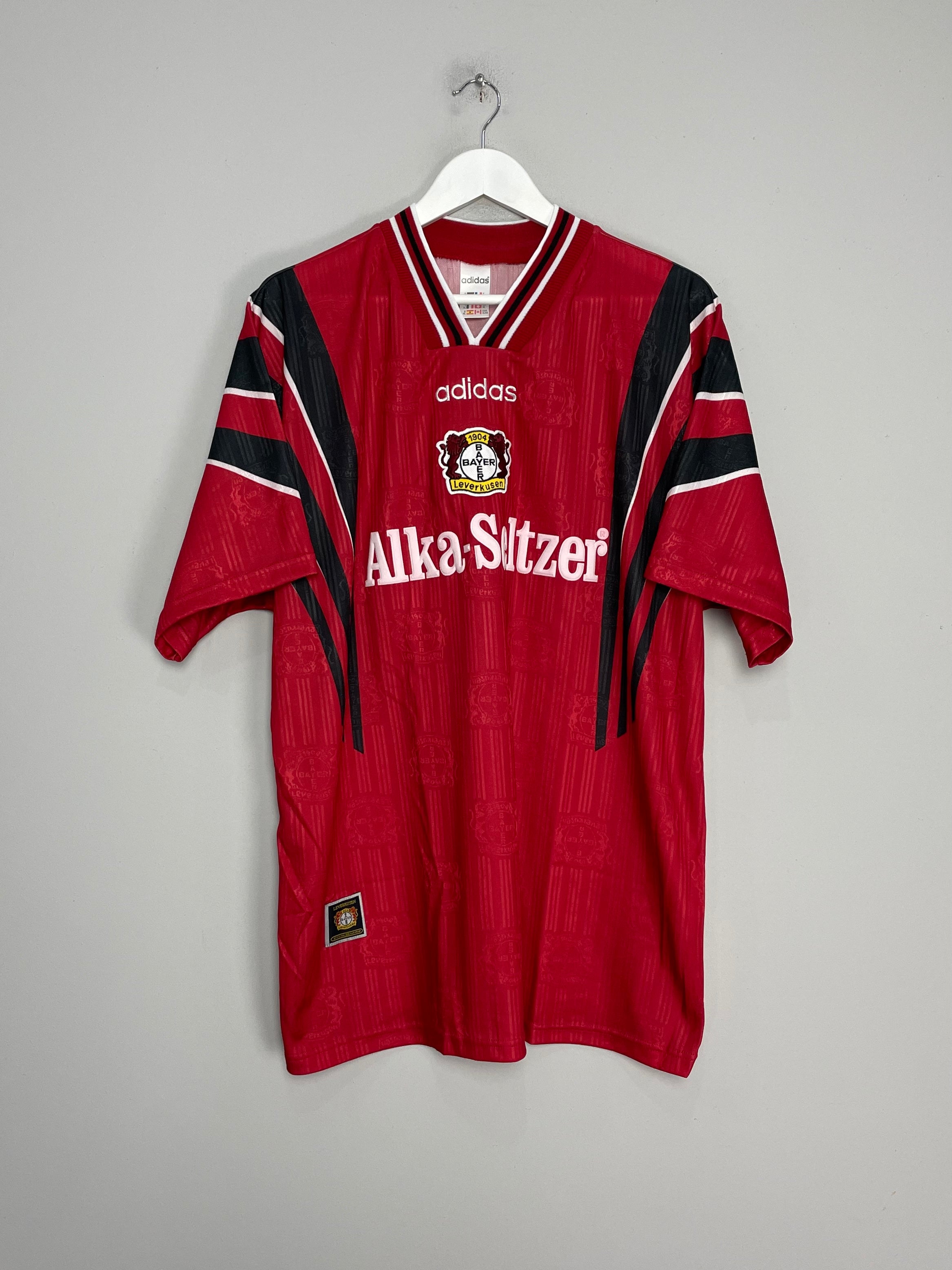 1996/98 BAYER LEVERKUSEN HOME SHIRT (XL) ADIDAS