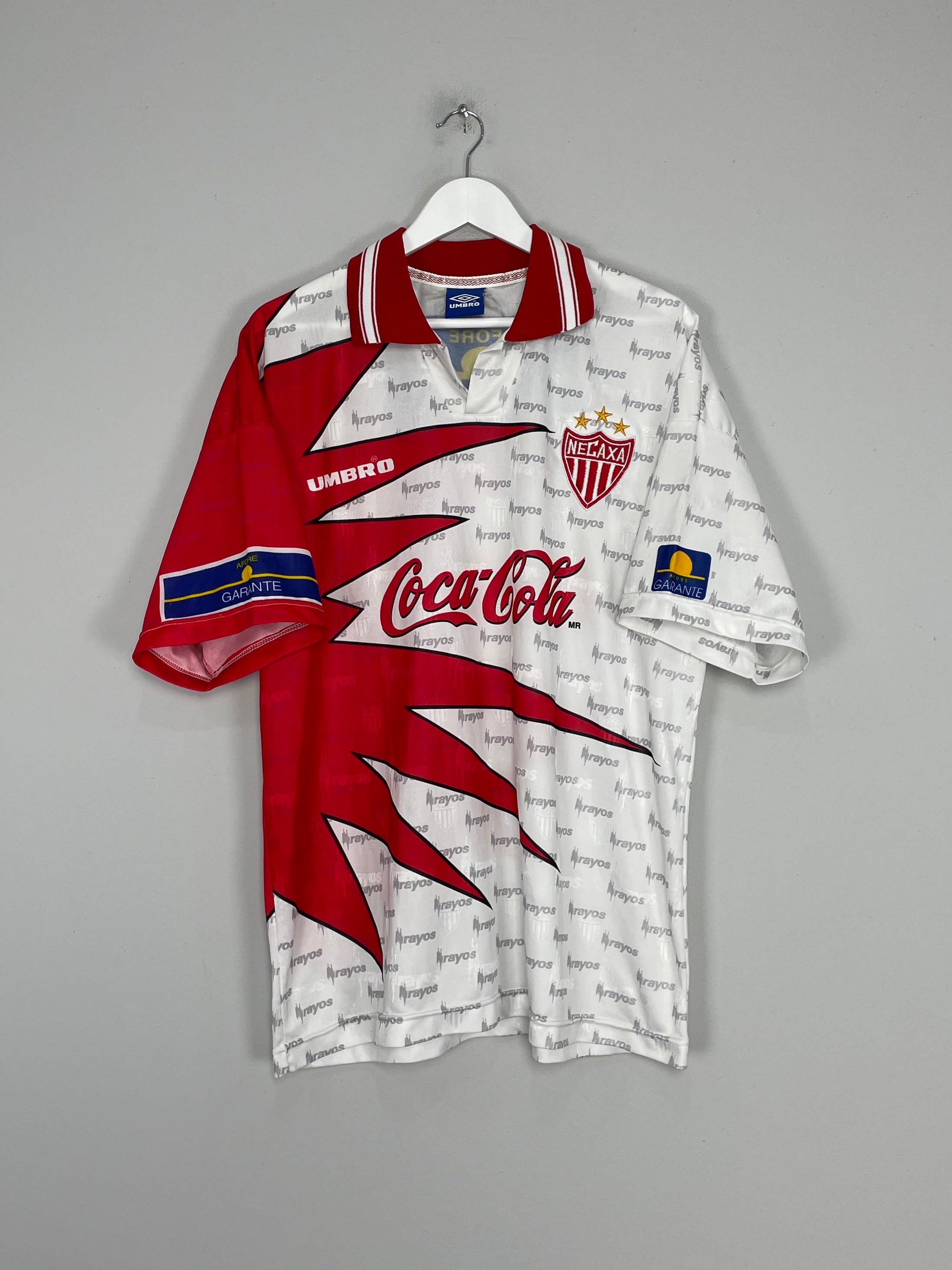 1999 NECAXA HOME SHIRT (L) UMBRO