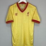 1984/85 LIVERPOOL #10 AWAY SHIRT (M) UMBRO