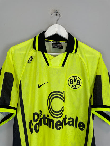 1996/97 DORTMUND HOME SHIRT (XL) NIKE