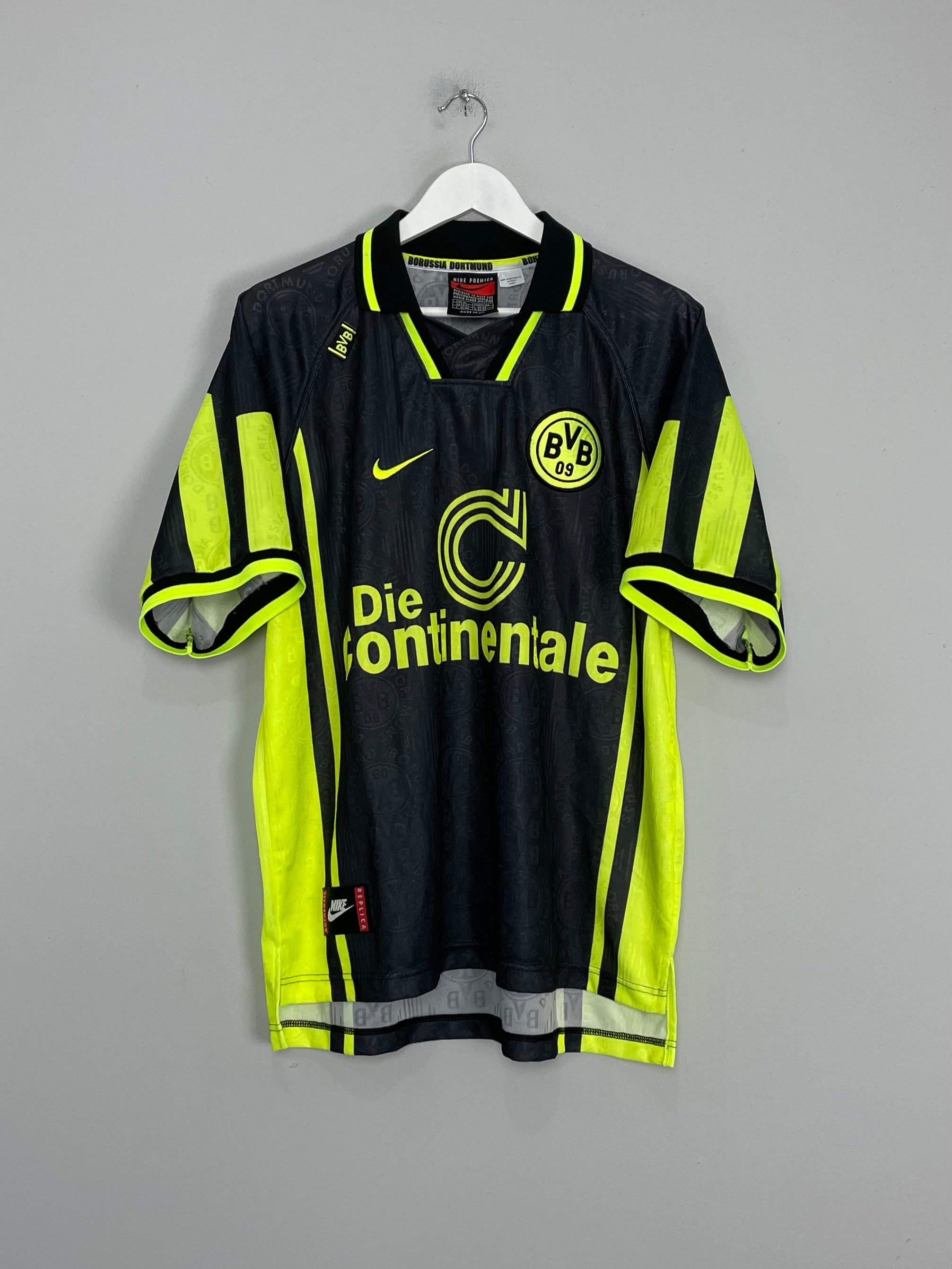 1995/96 DORTMUND AWAY SHIRT (XL) NIKE