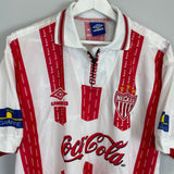 1999/00 NECAXA HOME SHIRT (XL) UMBRO