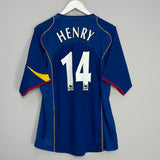 2004/06 ARSENAL HENRY #14 AWAY SHIRT (L) NIKE