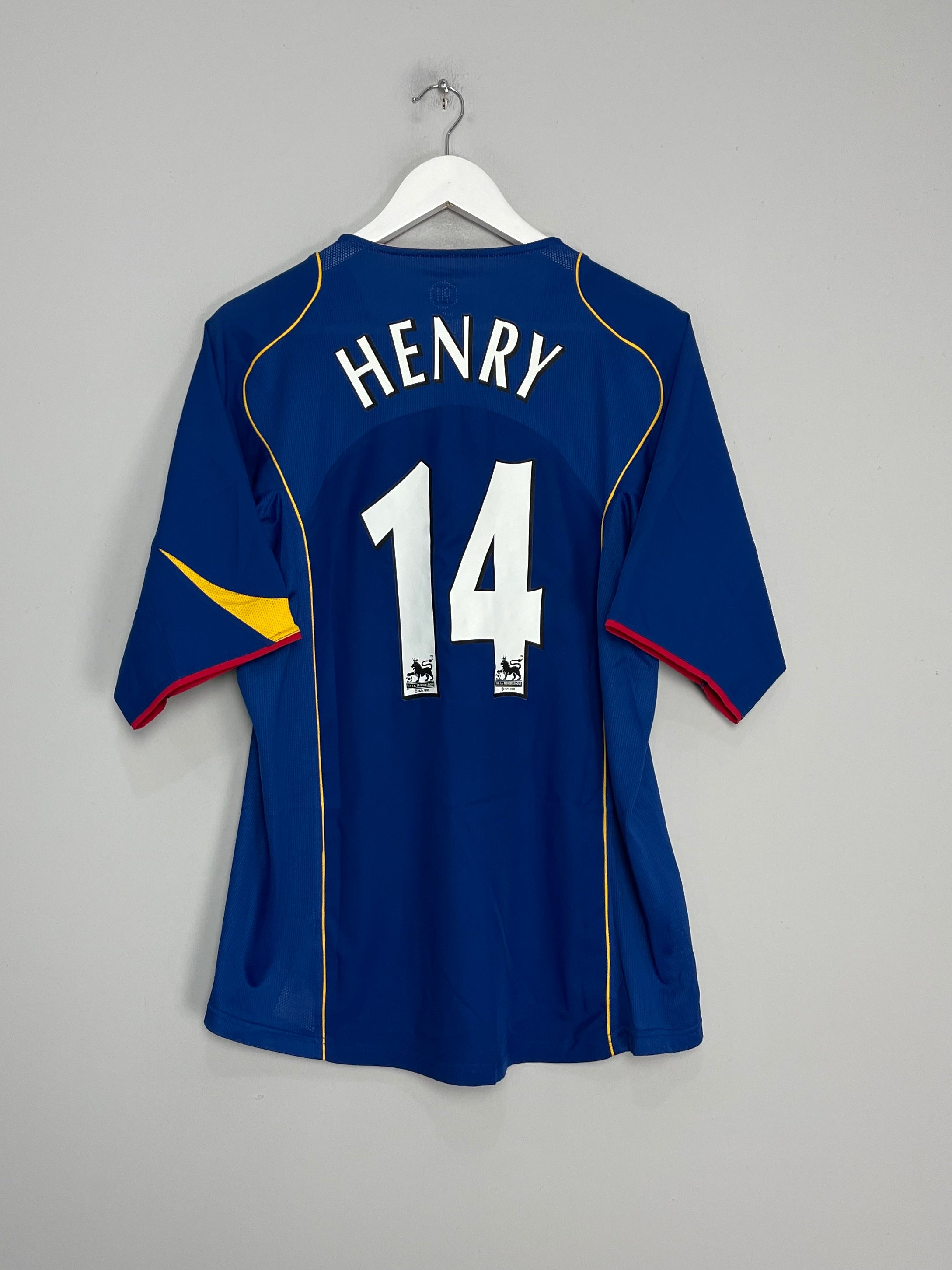 2004/06 ARSENAL HENRY #14 AWAY SHIRT (L) NIKE