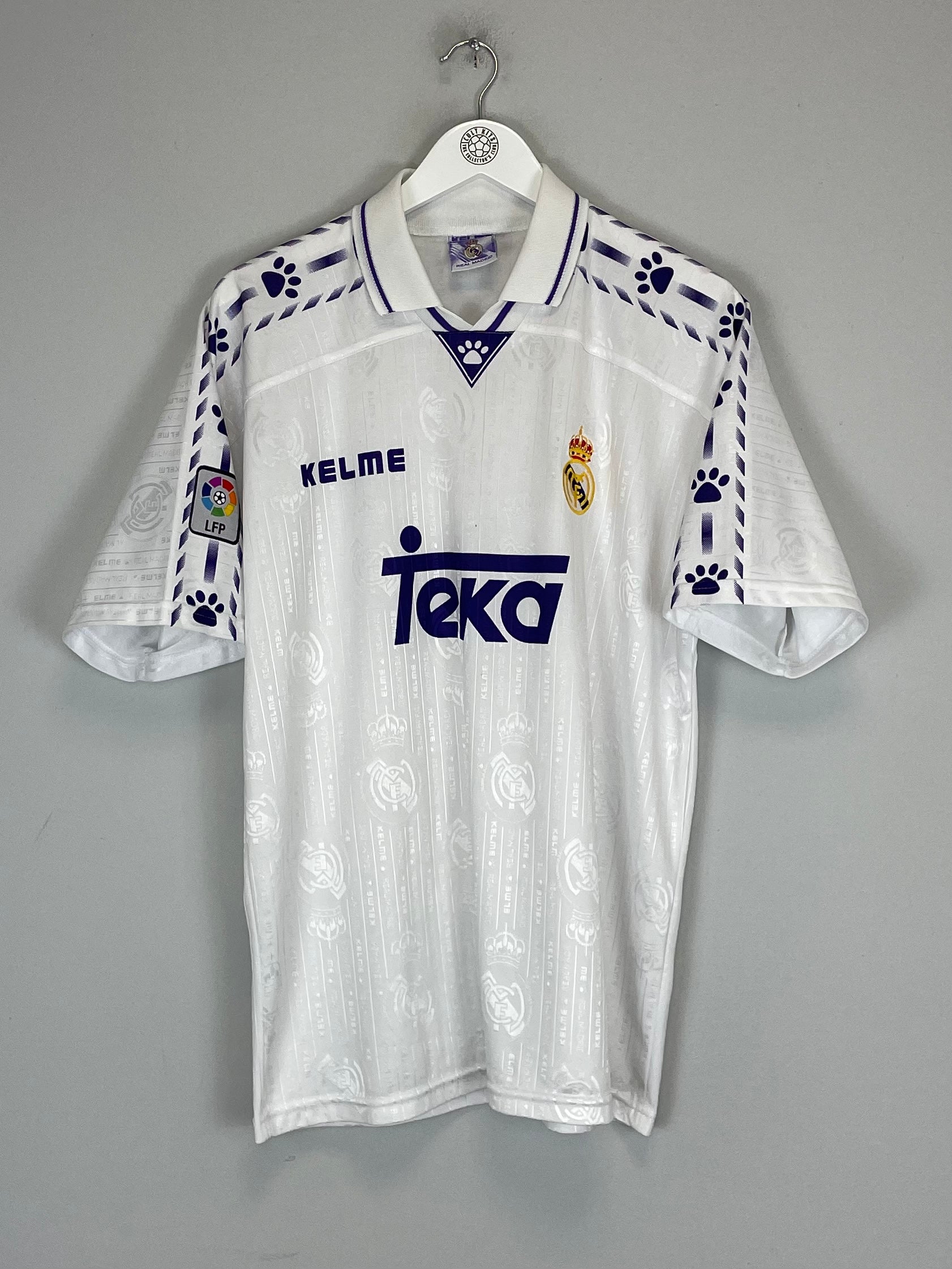 1994/96 REAL MADRID HOME SHIRT (L) KELME