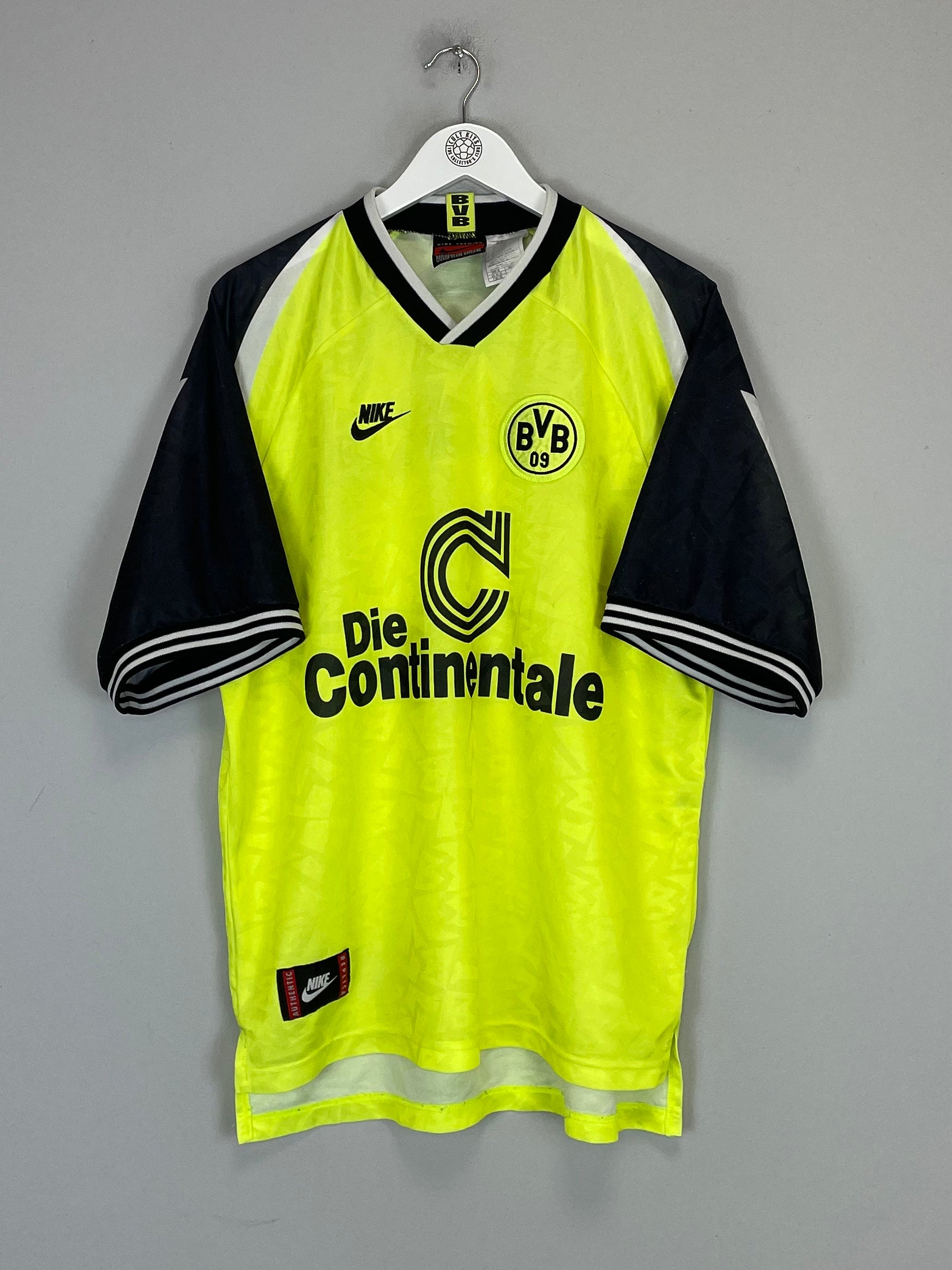 1995/96 DORTMUND HOME SHIRT (XL) NIKE