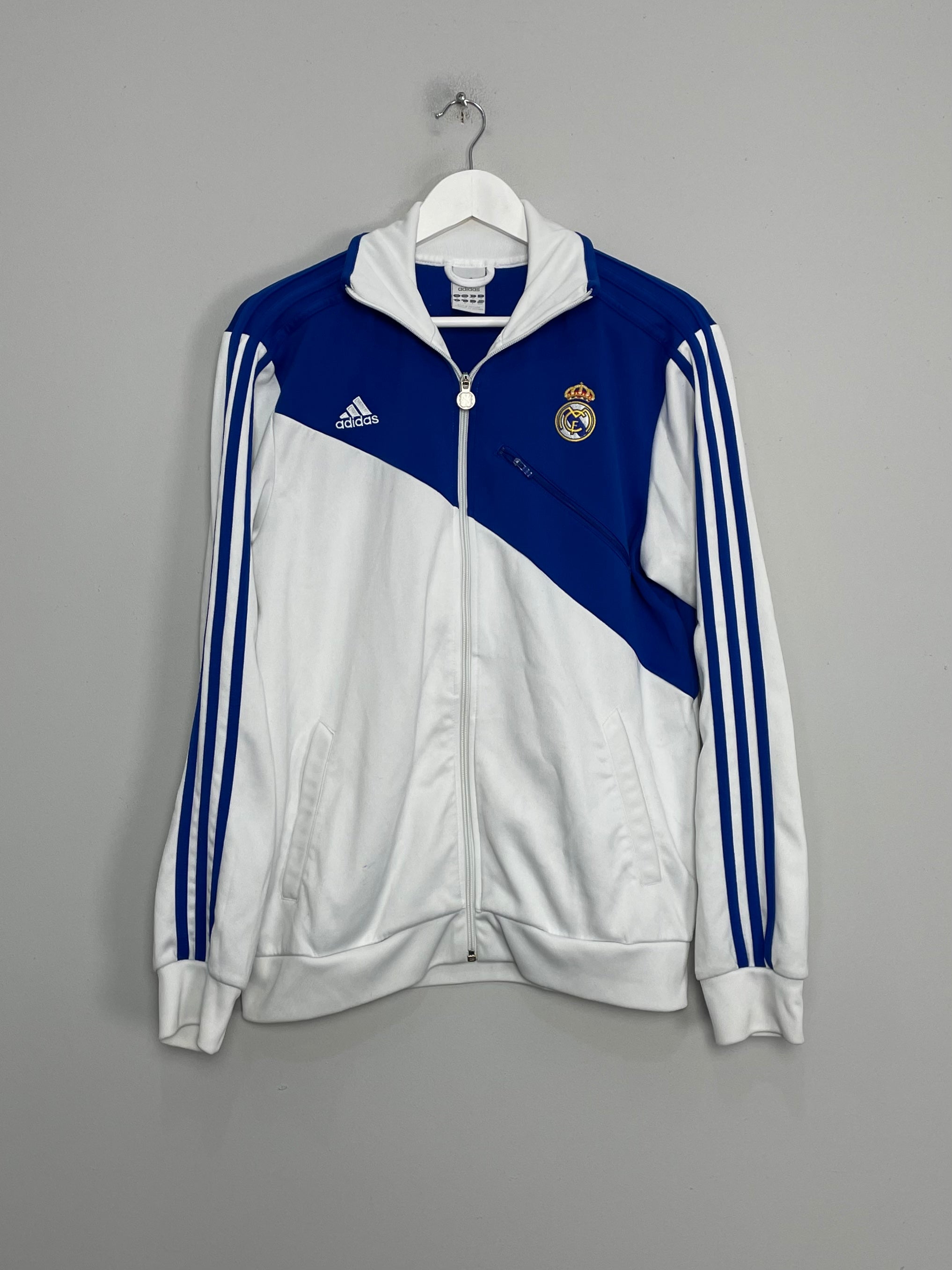 2010/11 REAL MADRID TRACK JACKET (M) ADIDAS