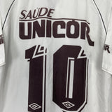 1998/99 SANTOS #10 HOME SHIRT (M) UMBRO