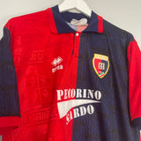 1994/95 CAGLIARI HOME SHIRT (XL) ERREA