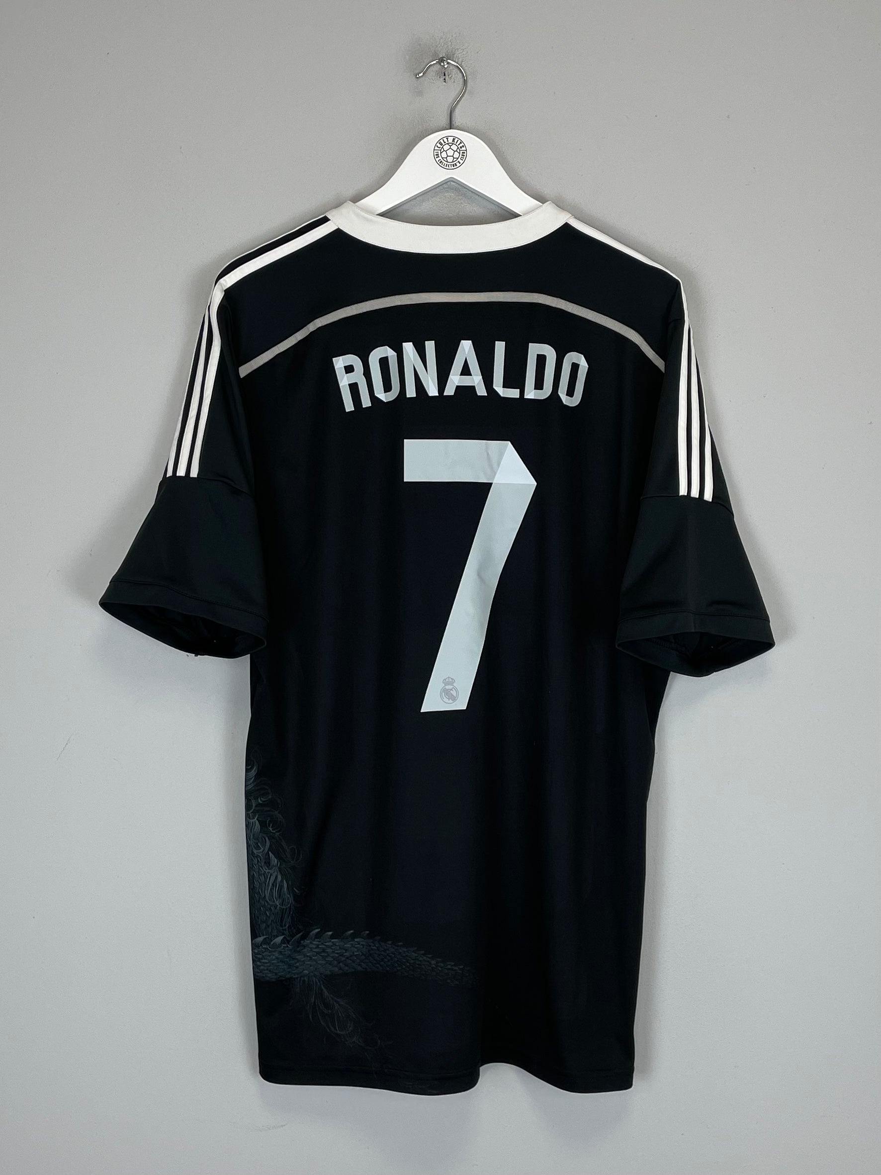 2014/15 REAL MADRID RONALDO #7 THIRD SHIRT (XL) ADIDAS