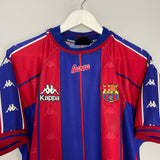 1997/98 BARCELONA GIOVANNI #10 HOME SHIRT (XL) KAPPA