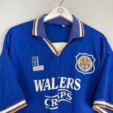 1994/96 LEICESTER CITY HOME SHIRT (L) FOX LEISURE