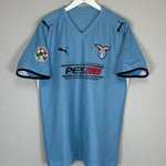 2009/10 LAZIO #10 HOME SHIRT (L) PUMA