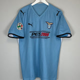 2009/10 LAZIO #10 HOME SHIRT (L) PUMA