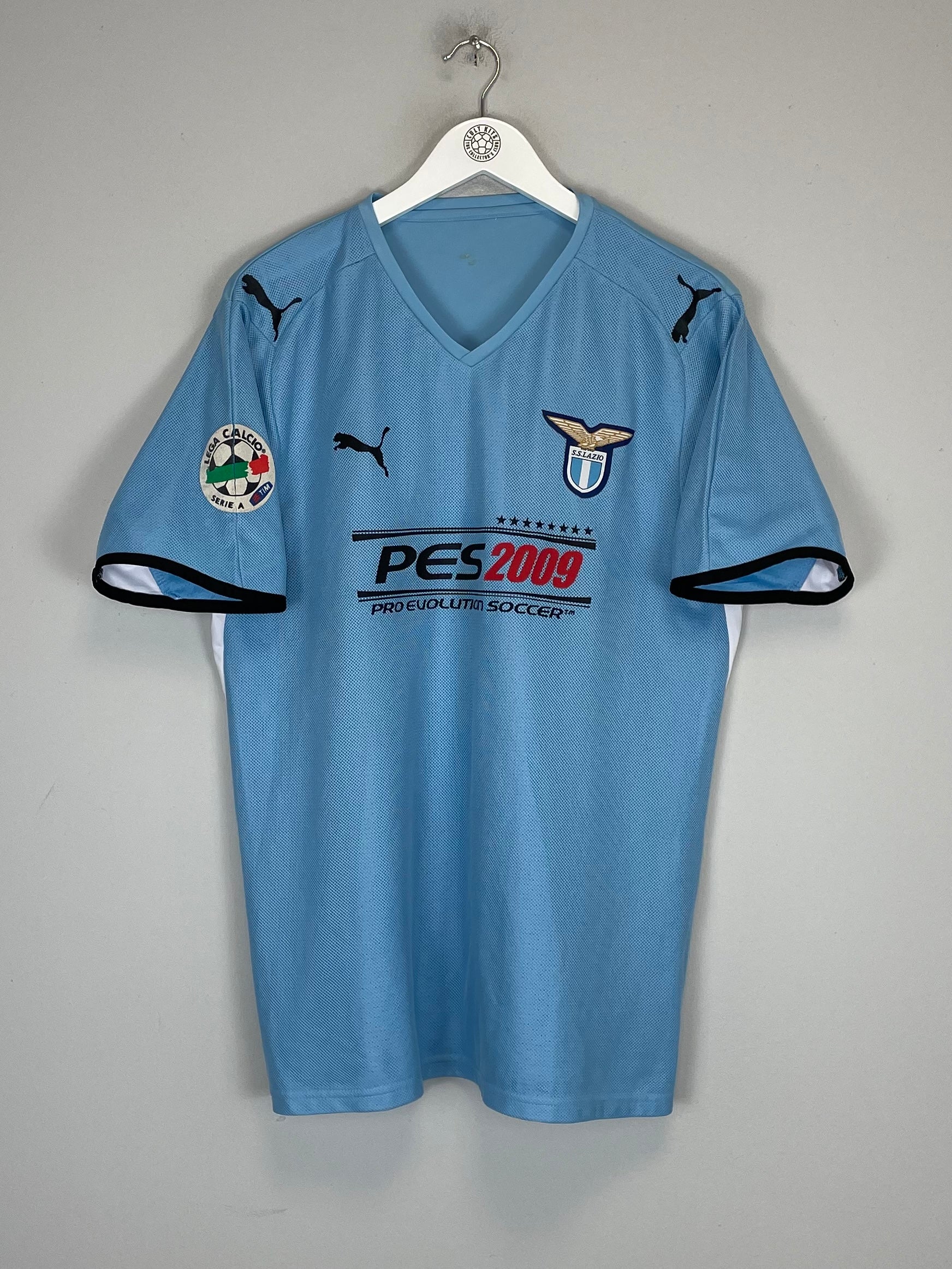 2009/10 LAZIO #10 HOME SHIRT (L) PUMA