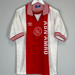 1996/97 AJAX HOME SHIRT (M) UMBRO