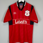 1994/96 NOTTINGHAM FOREST HOME SHIRT (M) UMBRO